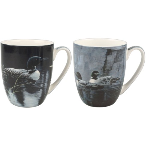 McIntosh Fine Bone China - Robert Bateman Mug Pairs